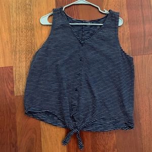 LOFT Stripped Tie Top